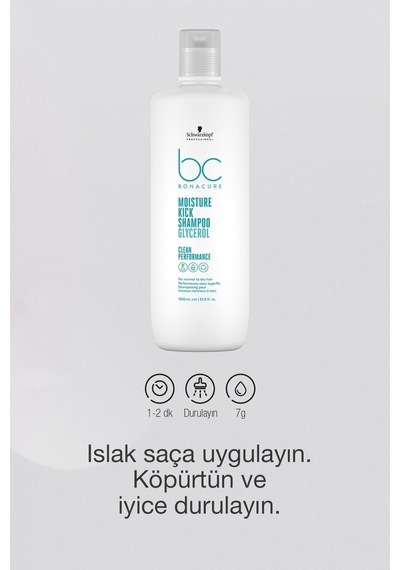 Clean Nem Yükleme Şampuanı 1000ml