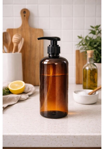Amber Dispenser Şişe 500 Ml - 6 Adet
