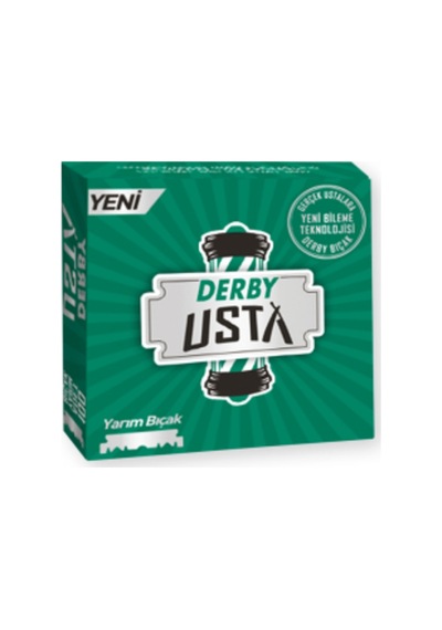 Derby Usta 100 Parça .berber Kırık Jilet 5671