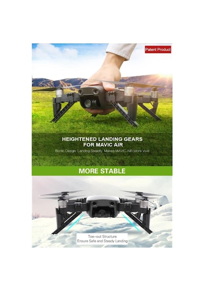 DJI Mavic Air Güvenli Yüksek İniş Ayağı Seti