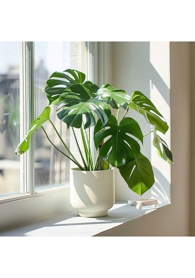 Deve Tabanı Monstera - Hediyelik Ev Ofis Bitkisi