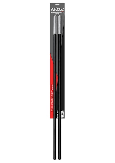 Argeus 2'li Yedek Fiber Çadır Çubuğu Polü 50 8.5 Mm 642 Çok Renkli