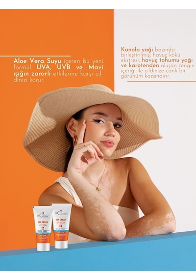 Dr. Clinic 50 Faktör Güneş Kremi 50 ml | Cilt Koruma Ve Güneşten Koruma