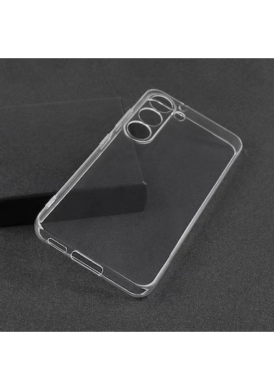 Samsung Uyumlu Galaxy A14 Kılıf Zore Süper Silikon Kapak Renksiz