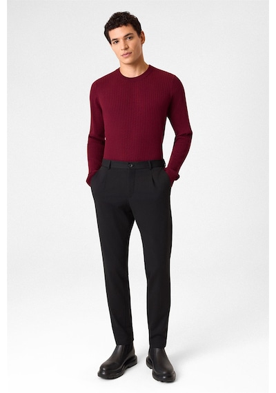 Back And Bond Siyah Slim Fit Takım Pantolon Çok Renkli