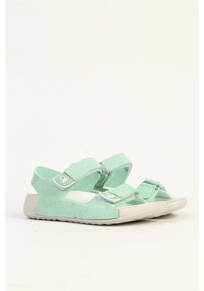 United Colors Of Benetton Çocuk Sandalet Mint Yeşili Bn-1419 Yeşil