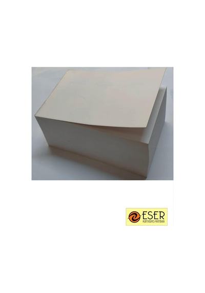 Küp Notblok 8x12,5 Cm 500 Sayfa 80 Gr.