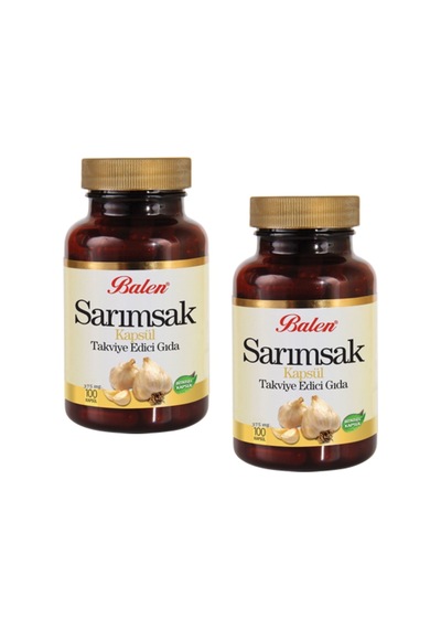 Balen Sarımsak Kapsül 100 Kapsül 2 Adet