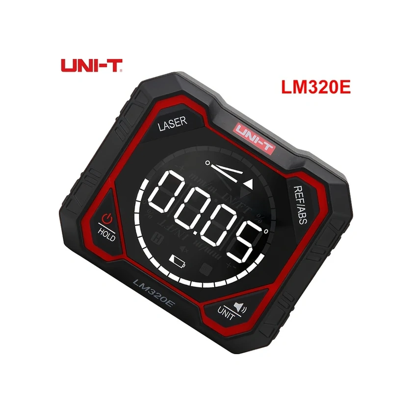 Willowhaven Unı-t Lm320e Dijital Açı Ölçer Lazer İnklünometre Manyetik Eğim Ölçme Aleti