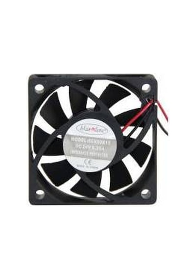 6Cm Fan 60X60X15 24V Dc 2 Uçlu