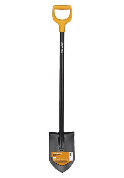 Fiskars 131413-1003455 Solid Sivri Uçlu Bahçe Küreği