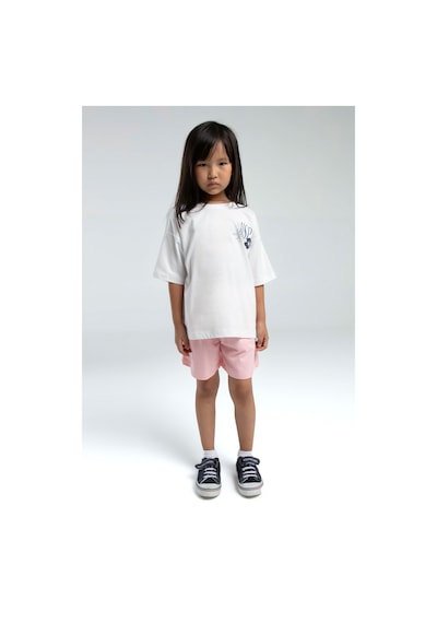 U.s. Polo Assn. Kız Çocuk Beyaz Şort Takım Us2072 Beyaz