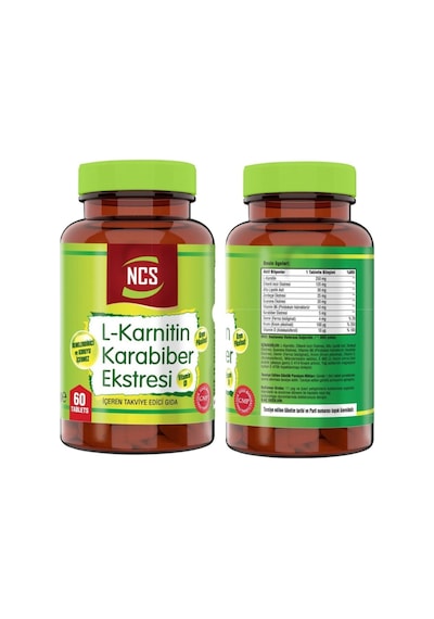 L-carnitine Karabiber 60 Tablet & Nevfix D3-k2 120 Tablet