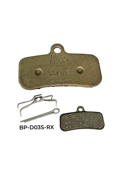 Shimano Disc Brake Pads D03s-rx Resin Deore Xt Saint Zee Br M8020/m820/m810/m640