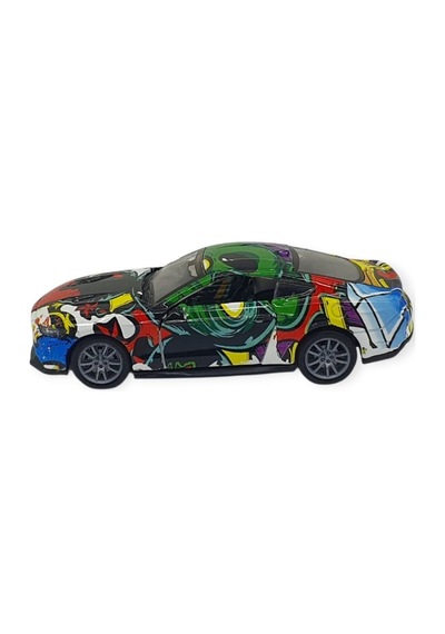 Çek Bırak Grafity Araba Metal -k174c1 - Yeşil Çok Renkli