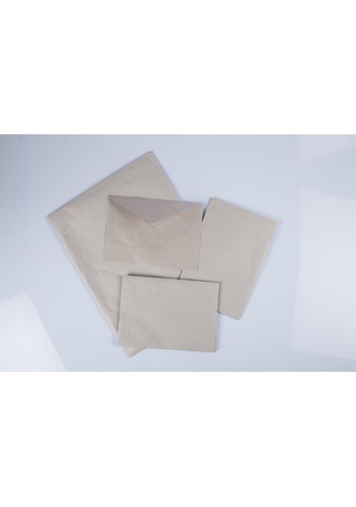 Lexroo Kare Zarf, Kraft, 70 Gr, Elvan, 25'li, Silikonlu