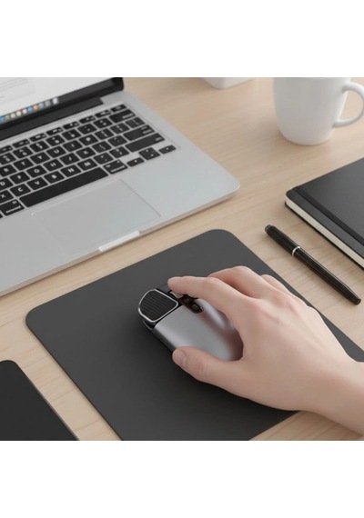 Sessiz Kablosuz Mouse Wireless Optik Mouse, Sessiz Tıklama, Ergonomik Tasarım 5047 Diğer