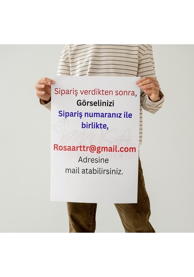 Özel Poster, Kişiye Özel, İstediğiniz Görselde Dijital Baskı,çerçevesiz Poster