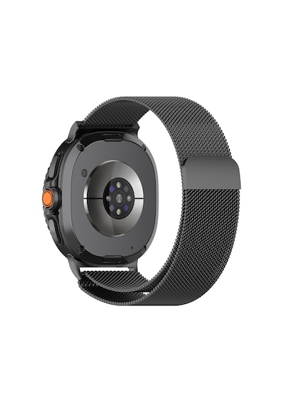 Galaxy Uyumlu Watch 8 Zore Krd-01 Metal Kordon - Titanyum-gri