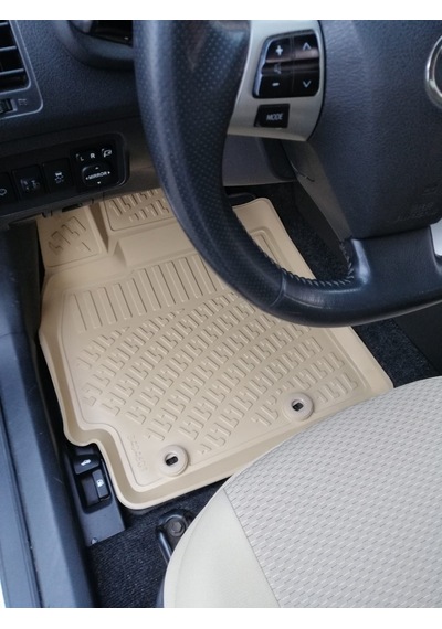 Toyota Uyumlu Corolla 2013 Sonrası Bej 3D Havuzlu Paspas
