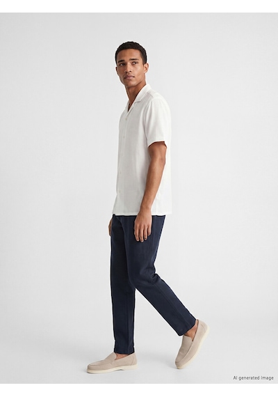 Lcw Vision Lacivert Regular Fit Keten Görünümlü Erkek Pantolon Lcw Vision Lacivert Regular Fit Keten Görünümlü Erkek Pantolon