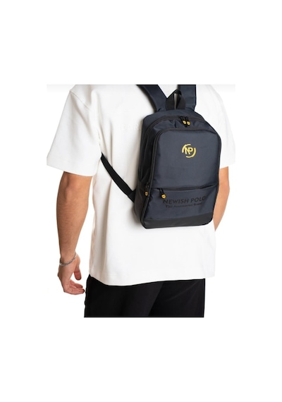Newish Polo Unisex Laptop Tablet Bölmeli Minimal Sırt Çantası - Lacivert