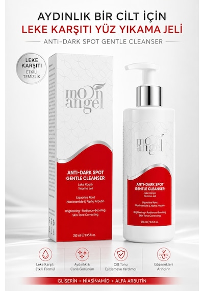 Anti Dark 3 Lü Cilt Bakım Seti Lekeli Ciltler İçin Temizleyici Jel, Tonik Ve Serum Seti