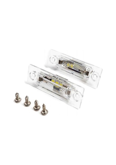 Volkswagen Caddy Mk3 Arka Plaka Lambası Ledli Takım 3b5943021e 2004-2010 Model Arası Araçlara Uyumlu