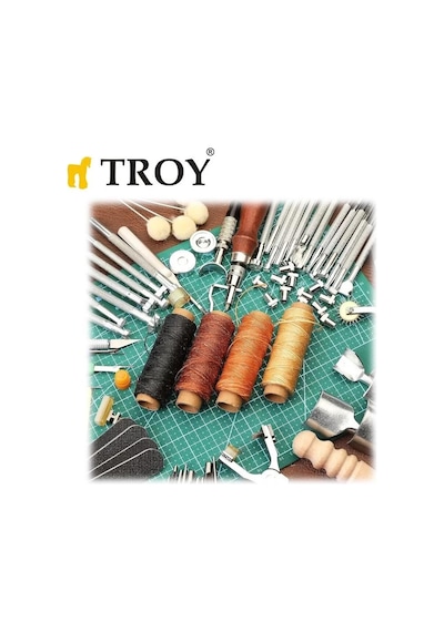 Troy 90018 Deri İşleme Alet Seti, 273 Parça