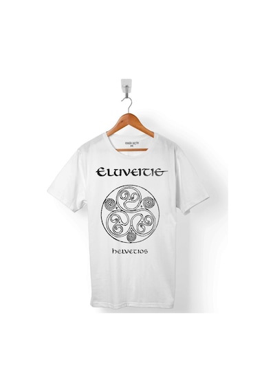 Helvetıos Eluveıtıe Logo Folk Metal Erkek Tişört 001