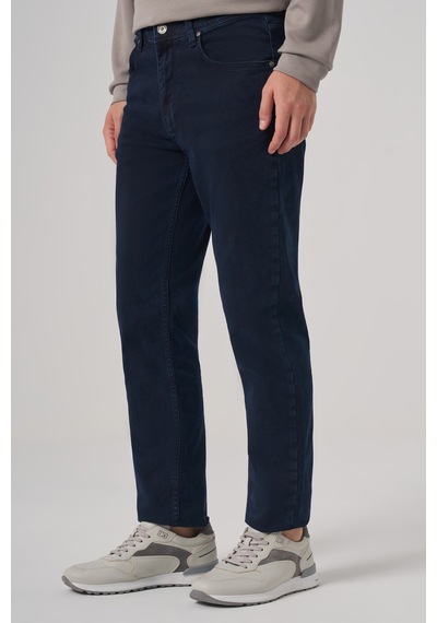 Morven Erkek Lacivert Denim 5 Cep Dynamic Fit Jean Kot Pantolon 26ms003013200 Lacivert