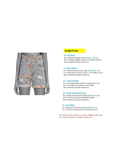 it's basic Yırtık Model Yüksek Bel Kot Rengi Jean Lazer İce