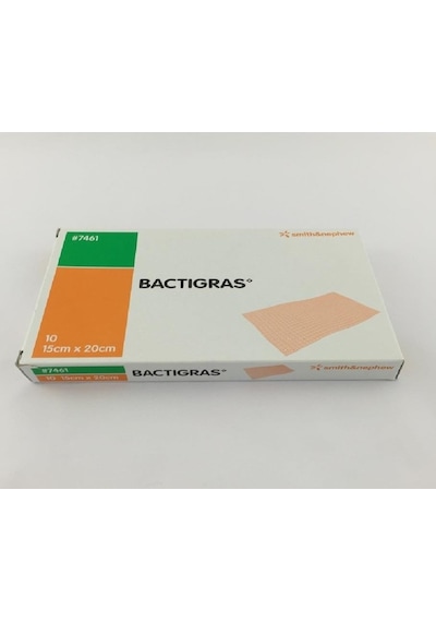 Smith&Nephew Bactigras Antiseptik Tül Sargı Yara Bakım Örtüsü 15 x 20 CM