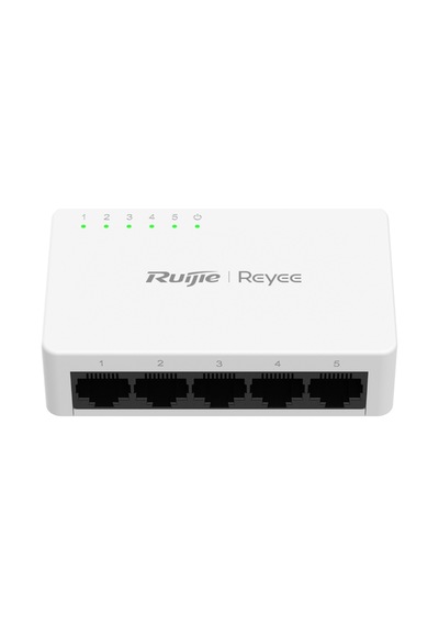 Reyee Rg-es05f 5 Portlu, 10/100 Fast Ethernet,tak Çalıştır Switch, Plastik Kasa