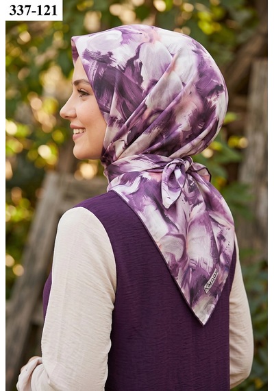 Moonscarfs Moonscarf Soft Pamuk Eşarp 337-121 Çok Renkli