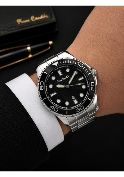 Pierre Cardin Damat Ve Takım Elbiseye Özel 2 Yıl Garantili Çelik Kordon Erkek Kol Saati Vs.blkt.1225 Gri