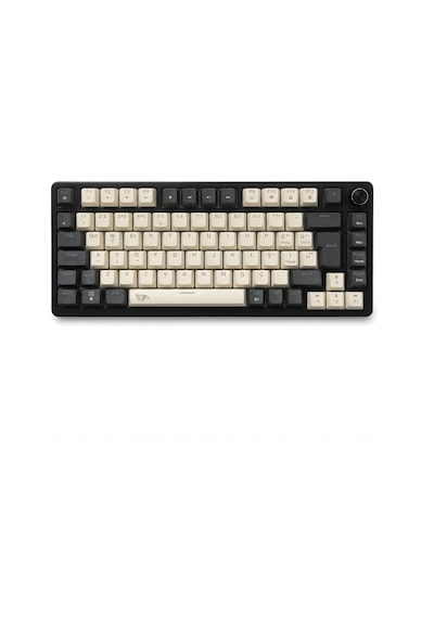 Mekanik Rgb Gaming Kablolu Klavye Mavi Switch Metal Knob Kontrollü Türkçe Q Layout Hot Swap Kompakt Gaming Type-c Kablo Eva Süngerli Gasket Mekanik Örgü Kablolu Oyuncu Klavyesi