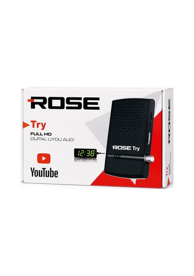 Rose Try Dijital Uydu Alıcısı Rs232 1080p Hdmı Wifi Full Hd Youtube Otomatik Kanal Güncelleme Av
