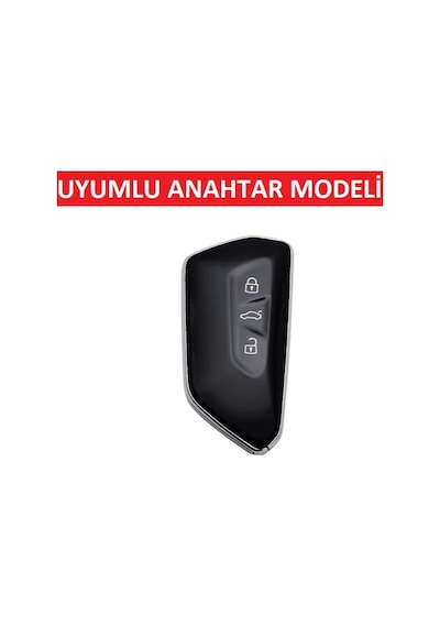 Volkswagen Golf Uyumlu 8 Silikon Anahtar Kılıfı, Koruma Kabı (533073234)