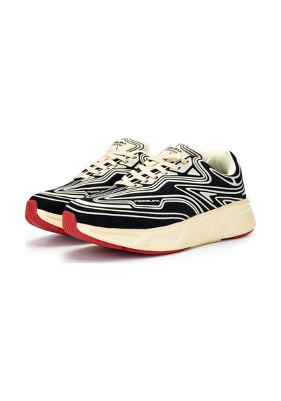 Fessura Kadın Tekstil Siyah/kemik Sneakers & Spor Ayakkabı 1001 Rex001 Bn Ayk Y24 Black/bone Kemik - Siyah