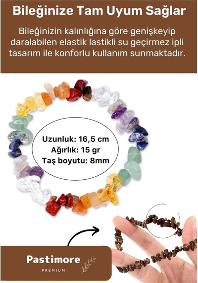 Unisex Akrep Burcu Enerjisini Yükselten Doğal Taş Bileklik Akrep Burçları Için Burç Taşı Bileklik Çok Renkli