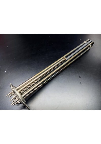 Rica R 5073556 Cr304 Büyük Üçgen Kafa Rezistans 230v 400v 9000w Metrik Vidalı Kovanlı 40 Cm Sanayi Tipi Isıtıcı