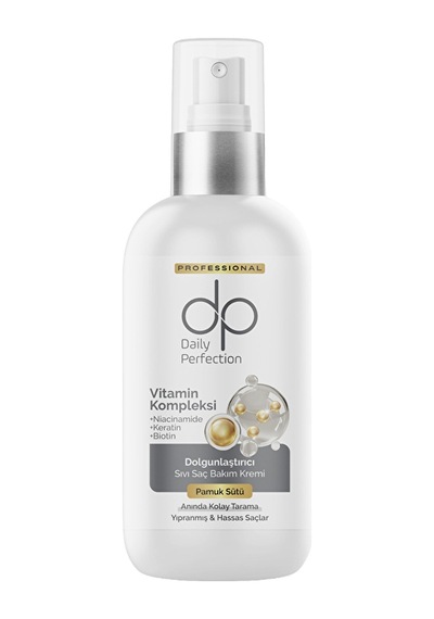 4 Adet Dp Daily Perfection Sıvı Saç Bakım Kremi Pamuk Sütü 200 Ml