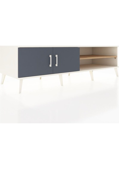 Kronos Tv Ünitesi 2 Raflı 2 Kapaklı 176x59x51 Aytaşı-antrasit/çam Antrasıt/atlas Çam Kronos Tv Ünitesi 2 Raflı 2 Kapaklı 176x59x51 Aytaşı-antrasit/çam Antrasıt/atlas Çam