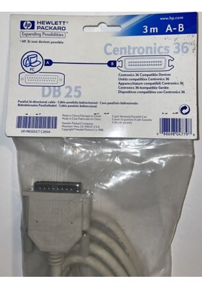 Hp C2946a Ieee-1284 Paralel Kablo 3 Metre 3m