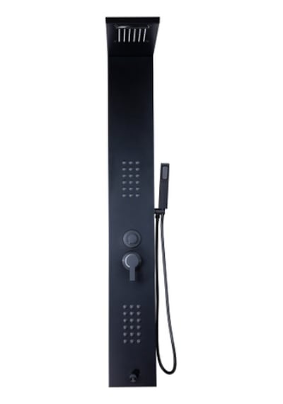 Sam Banyo Niagara Duş Paneli Black Style Siyah