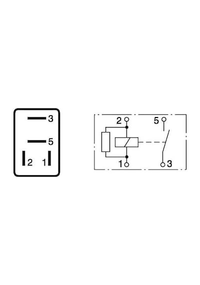 12v 30a Dirençli Mikro Röle 4 Fiş Bosch 0332011007