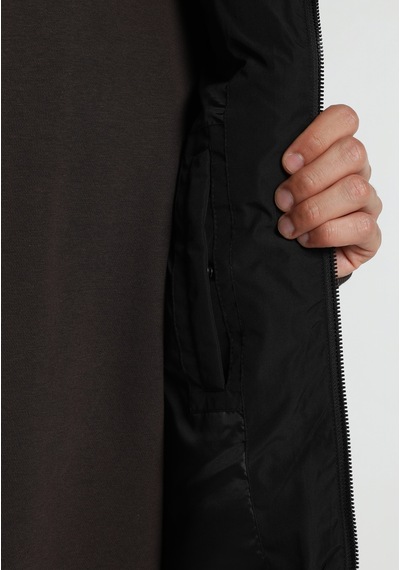 Colin's Colins Regular Fit Kapüşonlu Fermuarlı Astarlı Erkek Siyah Yelek Cl1082077 Q1.v1 Blk