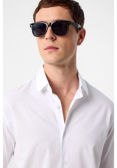 Antioch Slim Fit Erkek Gömlek A25y10123 Beyaz