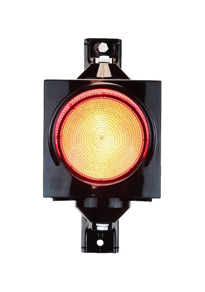 100 mm Ledli Tekli Sinyal Verici, Trafik Lambası-2984 - 12 VDC